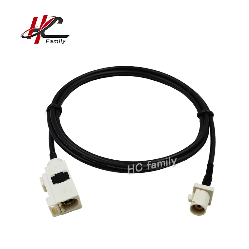 3 м 118 &quotБелый FAKRA B Jack to white Plug Cable assembles RG174 для Radio DAB | Обустройство дома
