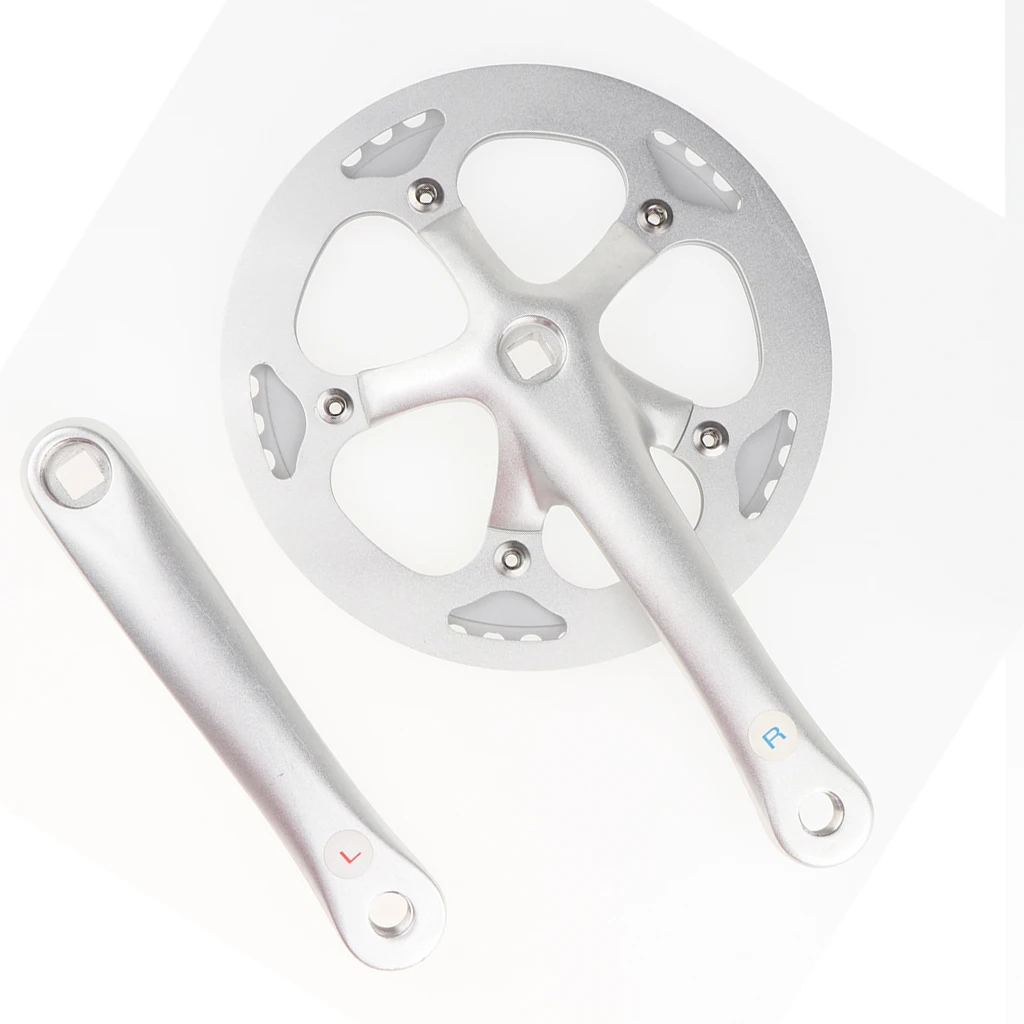 Perfeclan Bike Single Speed Crankset Bicycle Chainring 42T BCD 200mm Alloy