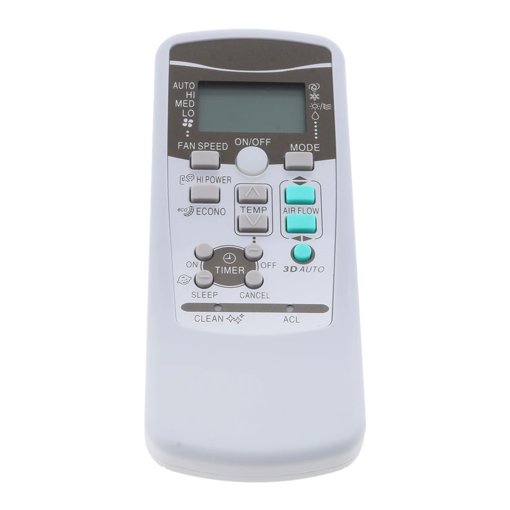 Replacement Remote Control For MITSUBISHI Air Conditioner RKX502A001, RKX502A001B, RKX502A001C, RKX502A001F, RKX502A001G