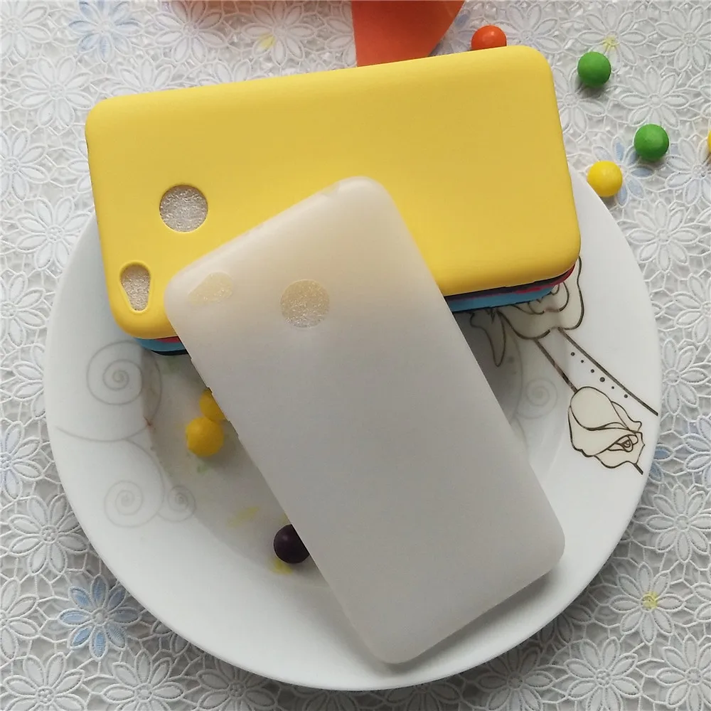 Высококачественный карамельный чехол с полным покрытием для Xiaomi redmi 4x Macarons