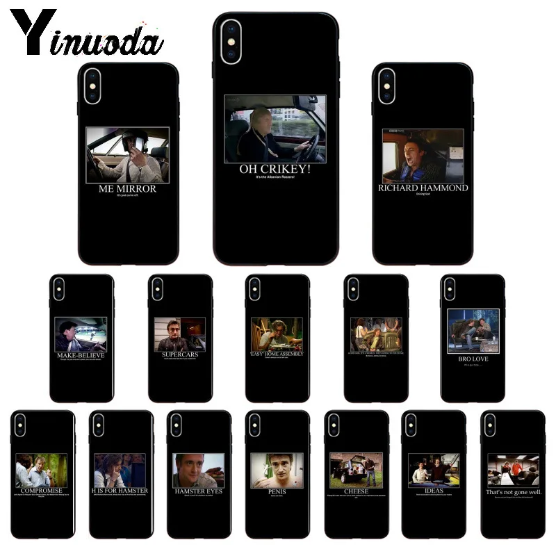 

Yinuoda The Grand Tour Jeremy Richard James Soft Silicone TPU Phone Cover for iPhone 8 7 6 6S Plus X XS MAX 5 5S SE XR Cover