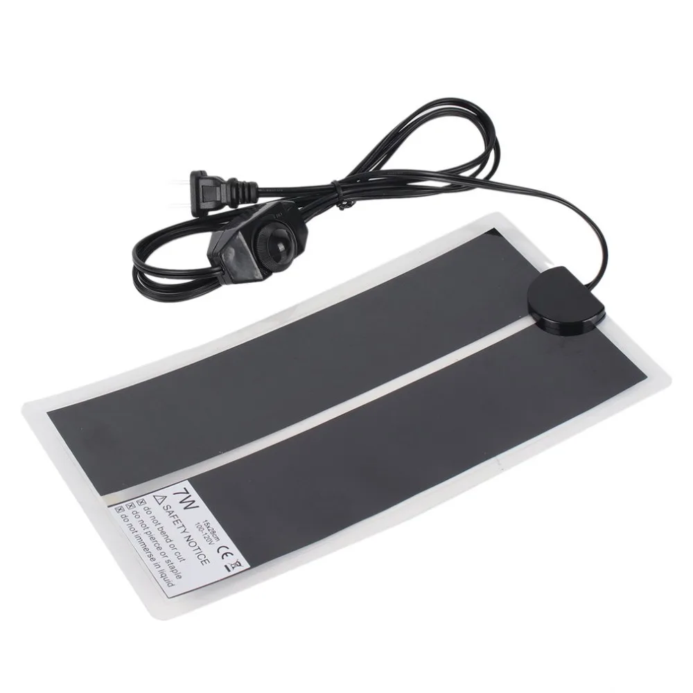 7W Reptiles Heat Mat Climbing Pet Heating Warm Pads Adjustable