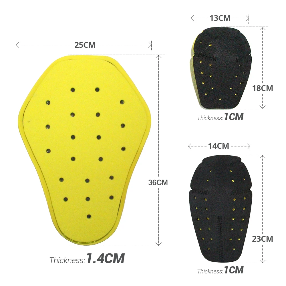 DUHAN наколенники для защиты Moto Insert Armors Защитная Экипировка EVA мотокросса плечи