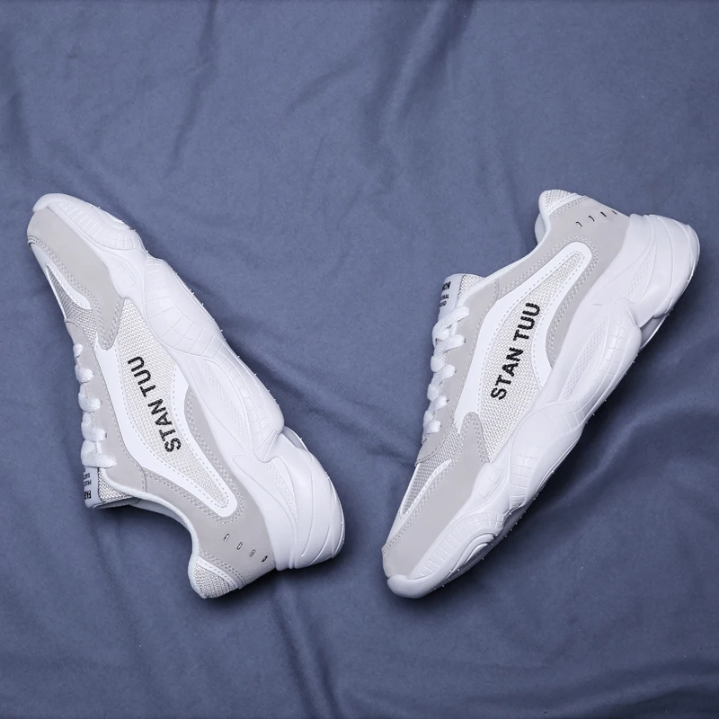 Casual Shoes Men Summer Sneakers,Breathable Mesh Outdoor Fashion White Mocassin Homme,2019 Fashion Mens Trainers Tenis Masculino