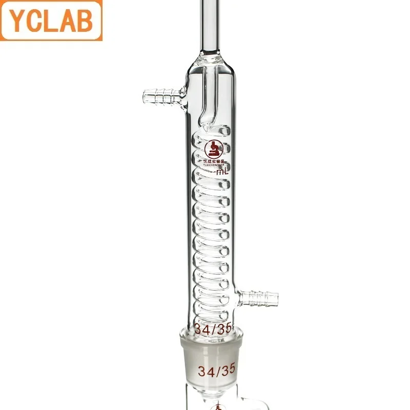 YCLAB 150mL Extraction Apparatus Soxhlet with Coiled Condenser and Ground Glass Joints Laboratory Chemistry Equipment