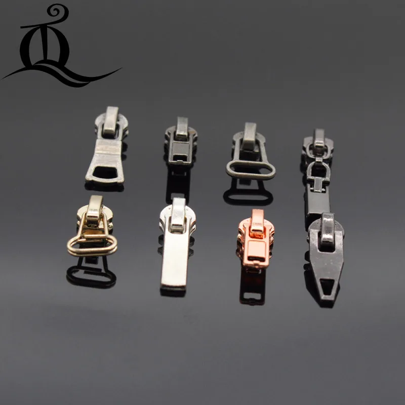 

5pcs 3# mix pearl zipper repair kits zipper pull Metal zipper slider,zipper head,Garment,bag and suitcase accessories,clothes x4