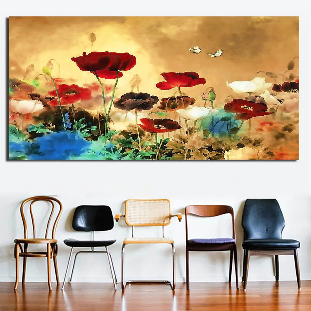 flower canvas wall art picture (1)