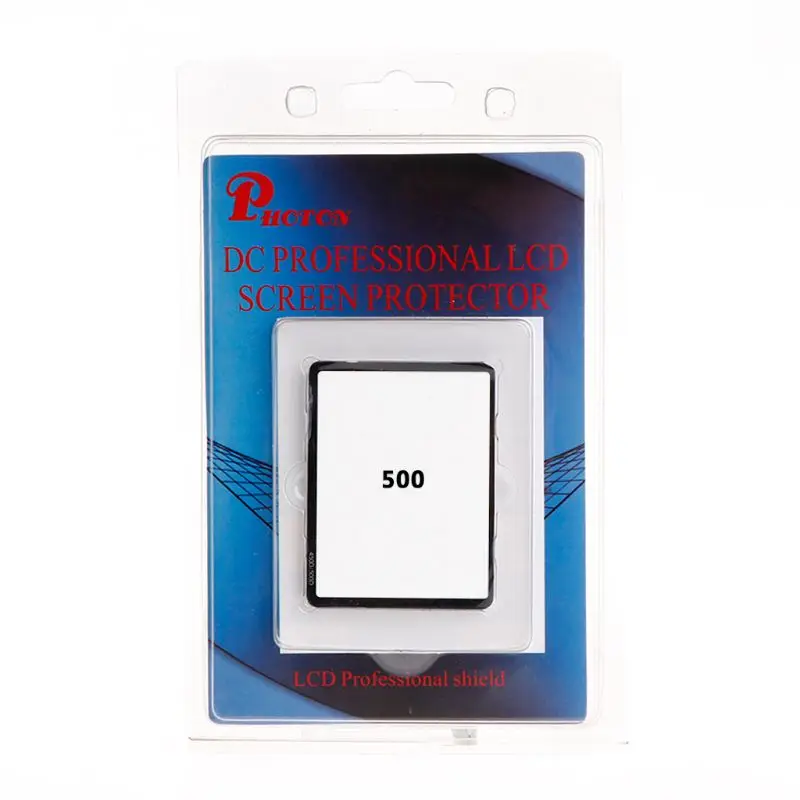 

Clear LCD Screen Protector Tempered Glass Film For Canon 450D 500D Camera