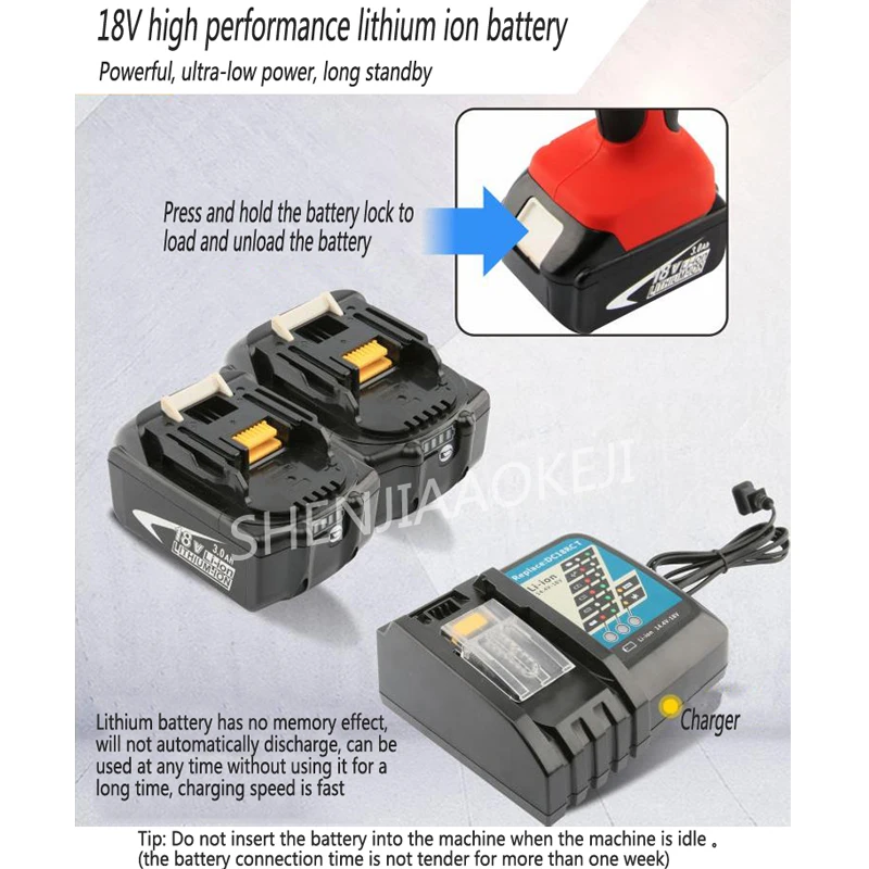 Charging electrohydraulic crimping tool EC-300