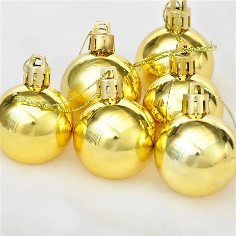 New Christmas tree decoration supplies Pendant 4cm6cm/8cm/10cm