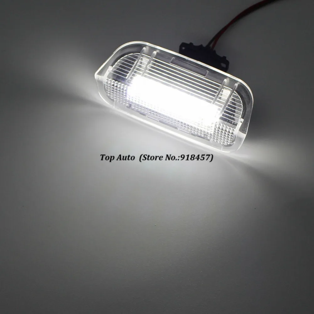 2 шт. белый 6000K Led супер яркий SMD шаг вежливое освещение двери для VW Golf MK5 MK6 Jetta Scirocco Passat B6 B7 EOS Tiguan CC