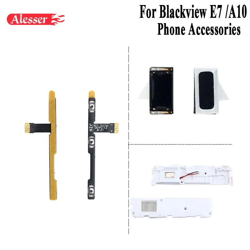 

Alesser For Blackview A10 Loud Speaker For Blackview E7 Power Button Volume Flex Cable Earpiece Assembly Fixing Part Replacement