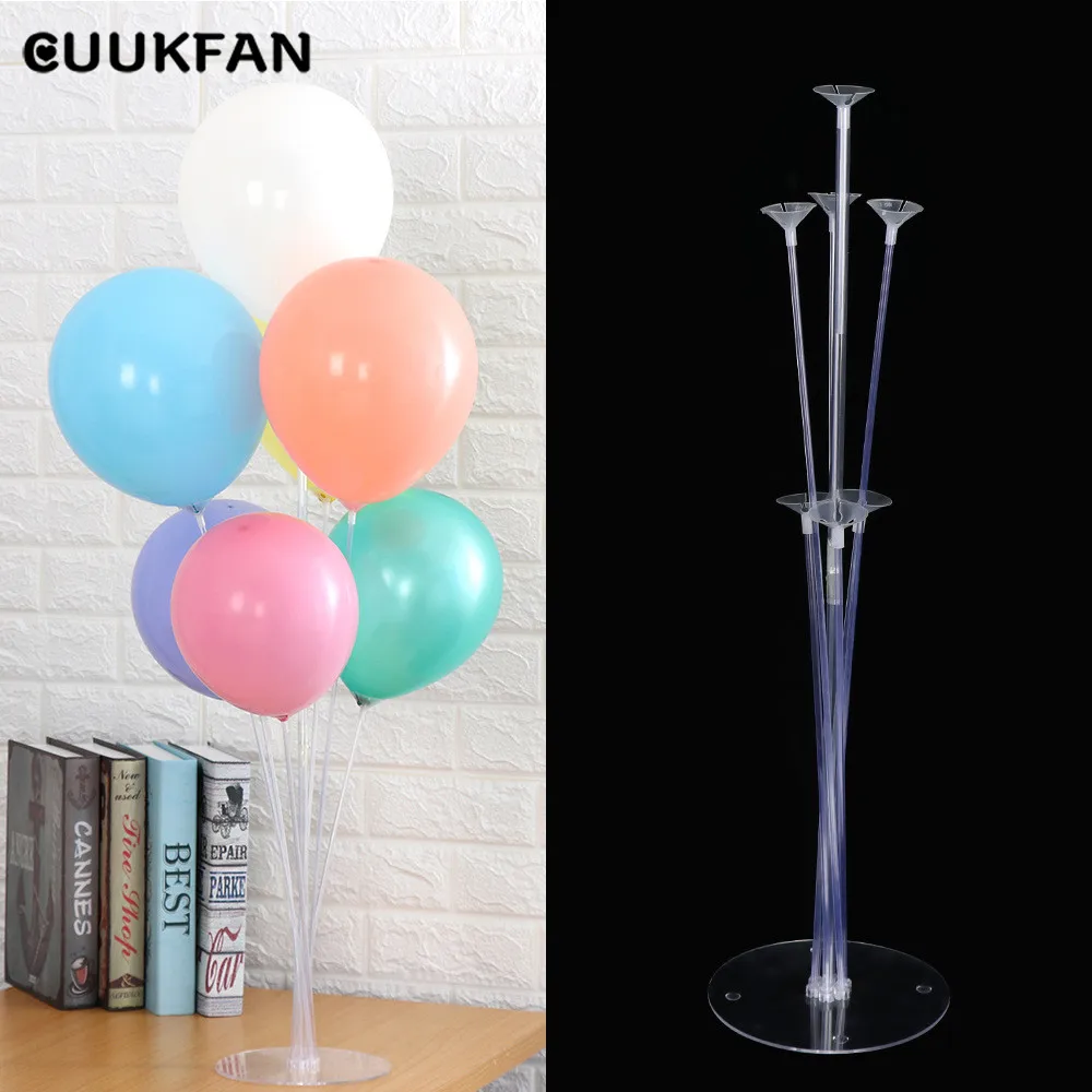 

Balloon Base Table Floating Balloons Rod Drag Wedding birthday Decoration Tool Tow Pole Column Base Display Stand For Baloon