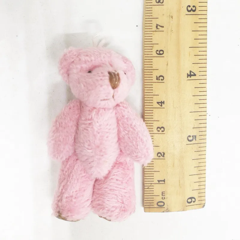 6cm long wool plush bear 6