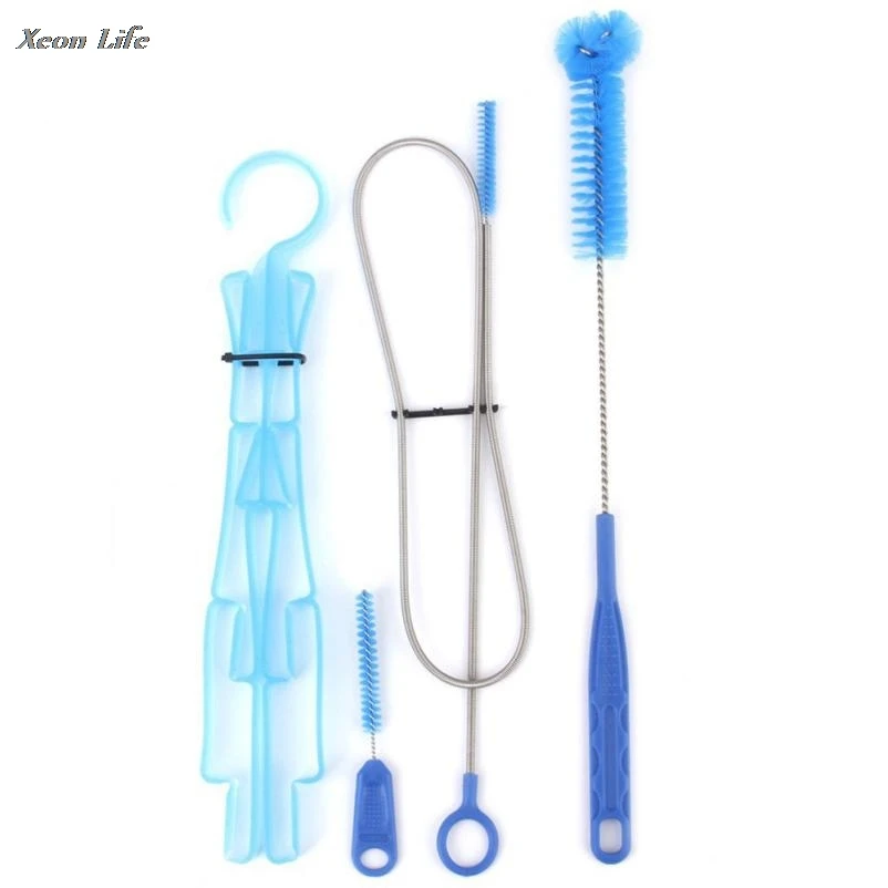 

2017 New Arrival 4pcs Water Hydration Bladder Tube Cleaner Brushes Tube Cleaning Kit Cleaner Bush