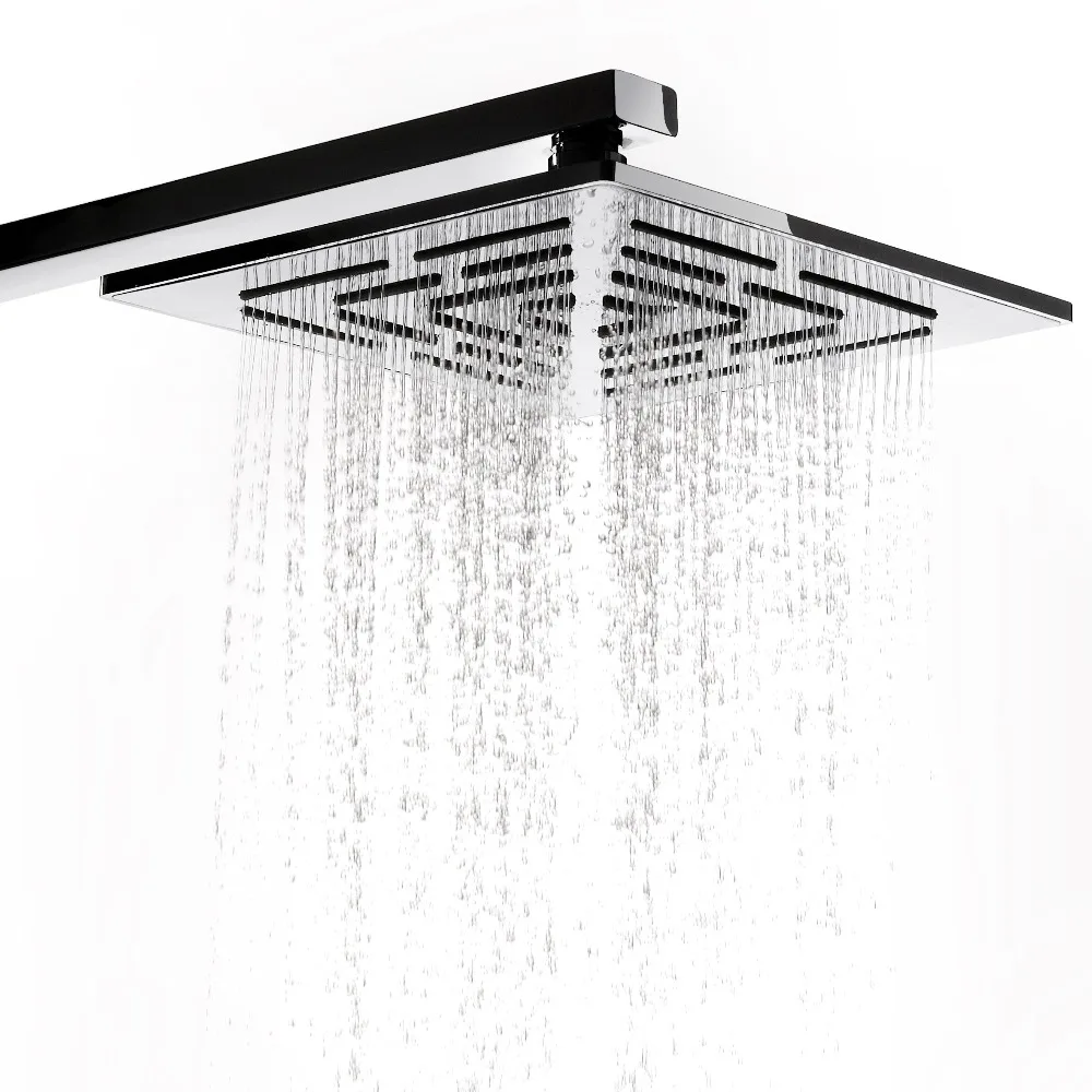 12 Inch (30 CM) Stainless Steel Square Rain Shower Head ...