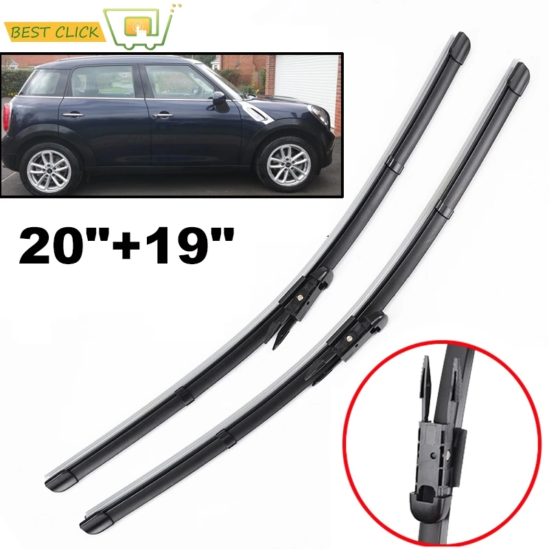 Balais dessuie-glace Misima pour Mini Countryman R60 2010 2011 2012 2013 2014 2015 2016 essuie-glace avant pour Roadster R59