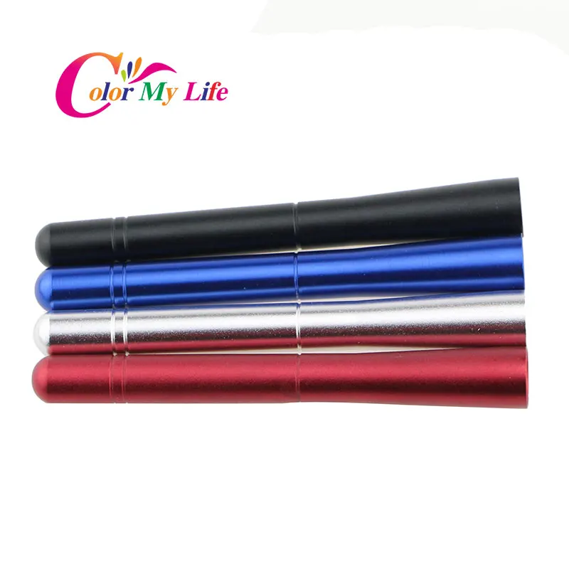 Color My Life Car Stainless Steel Chrome Short Radio Antenna for Ford Fiesta Ecosprot for Ford Focus 2 3 Kuga Escape Accessories