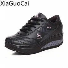 Водонепроницаемая женская повседневная обувь на платформе для путешествий; весенние повседневные кроссовки на толстой подошве; женская обувь на плоской подошве