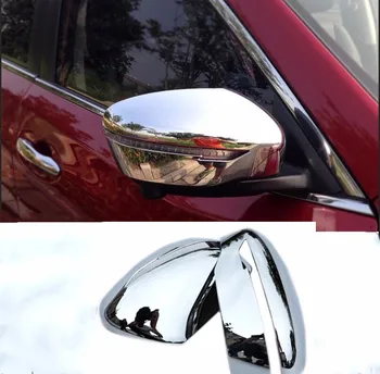 

For Nissan Qashqai J11 Rogue X-Trail T32 2014 2015 2016 2017 Car Chrome Styling Rearview Mirror Exterior Covers Accessories