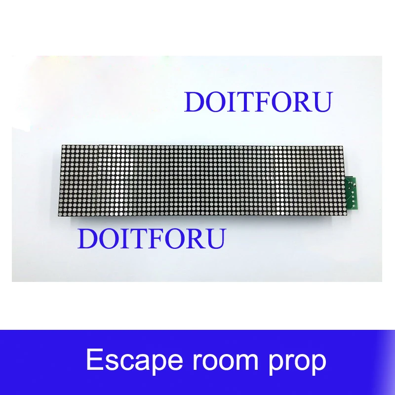 

Room escape prop real life advantage game prop countdown timer press metal button to acivate the countdown time