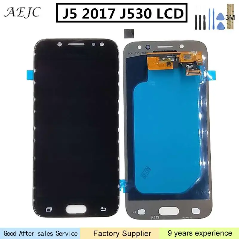 

Change OLED LCD For Samsung J5 2017 J530 J530F J530FN SM-J530F LCD Display with Touch Screen Digitizer Assembly