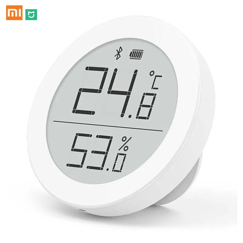 Умный термометр Xiaomi Mijia с Bluetooth Температурный датчик влажности ЖК экран цифровой