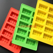 200 шт./лот льда лоток Силиконовая форма льда Куб мороженого Форма для шоколадного фондана Размеры 16x10,5 см