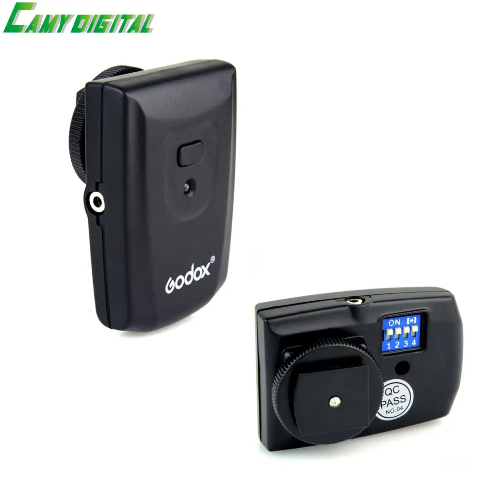 

Godox RT-16 AT-16 CT-16 Wireless Studio Flash Trigger 433HMz 16 Channels Transmitter Single Triggerling piont For All of DSLR