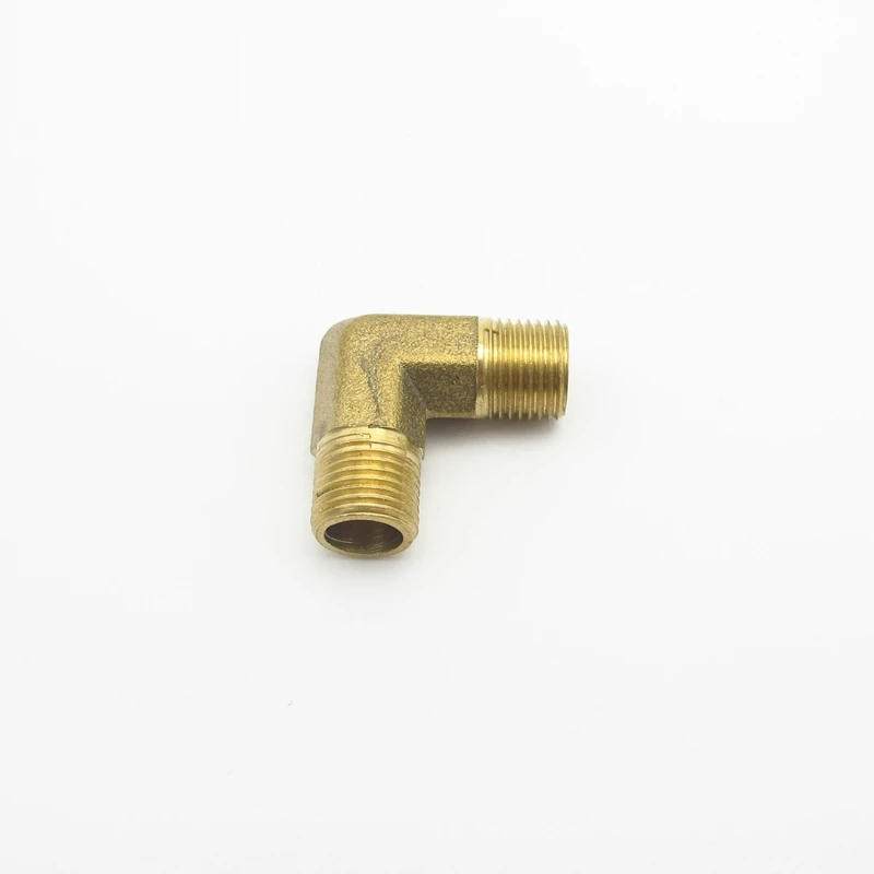 1/8&quot BSP Male Thread 90 Degree Elbow Brass Pipe Fitting Adapter Coupler Connector For Water Fuel Gas | Обустройство дома