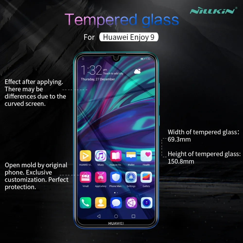 10 шт/партия оптовая продажа NILLKIN Amazing H + PRO Анти взрыв Закаленное стекло Защитная