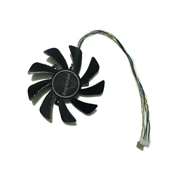

Repairist RX560 RX550 GPU VGA Cooler For Radeon PowerColor Red Dragon RX 550/560 Graphics Card Cooling System as Replacement
