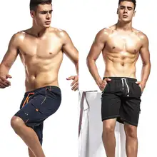 Мужские Пляжные Шорты плавки для серфинга мужские пляжные шорты Плавки из полиэстера Быстросохнущий купальник быстросохнущее дышащее нижнее белье