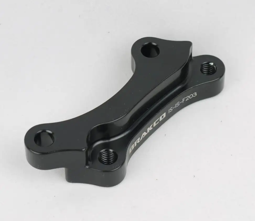 CNC MACHINED DISC BRAKE MOUNT ADAPTOR IS CALIPER IS FORK REAR 180MM