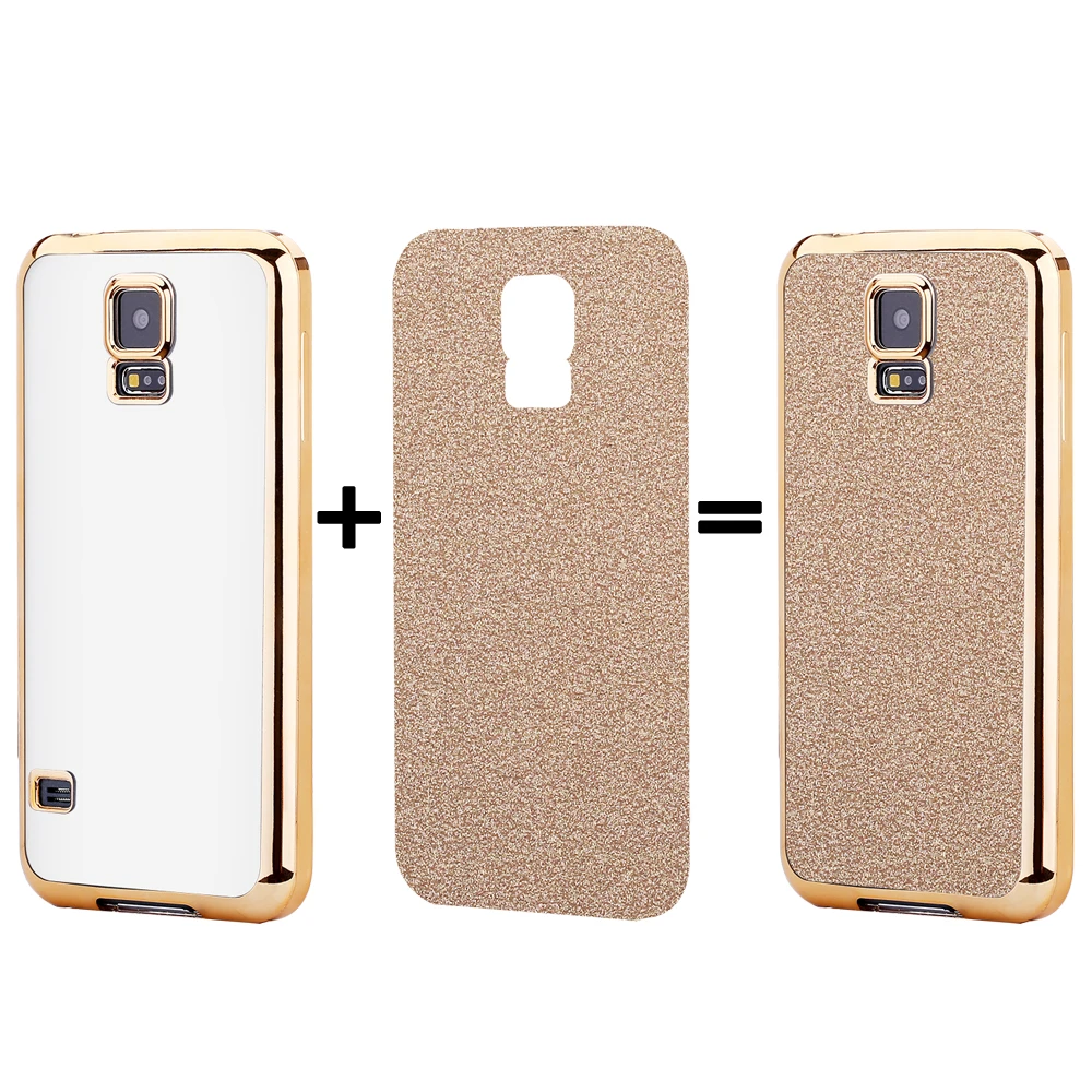 Чехол для телефона DAGUDON Samsung Galaxy S5 роскошный силиконовый мягкий ТПУ блестящий