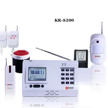 PSTN+ cid большой ЖК-дисплей Дисплей Защита от взлома Системы