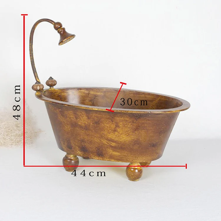 newborn photography iron basket props