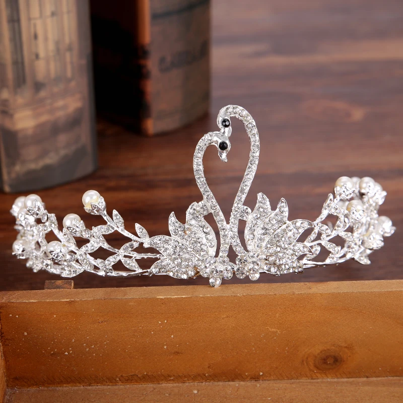 New-Hair-Jewelry-Swan-Style-Silver-Crystal-Pearl-Bride-tiara-Crown-For-Wedding-Hair-Jewelry-Accessories (4)