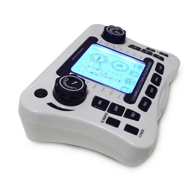 TENS UNIT/Dual Channel Output TENS EMS Pain Relief/Electrical Nerve Muscle Stimulator/Digital Therapy Massager/Physiotherapy 4