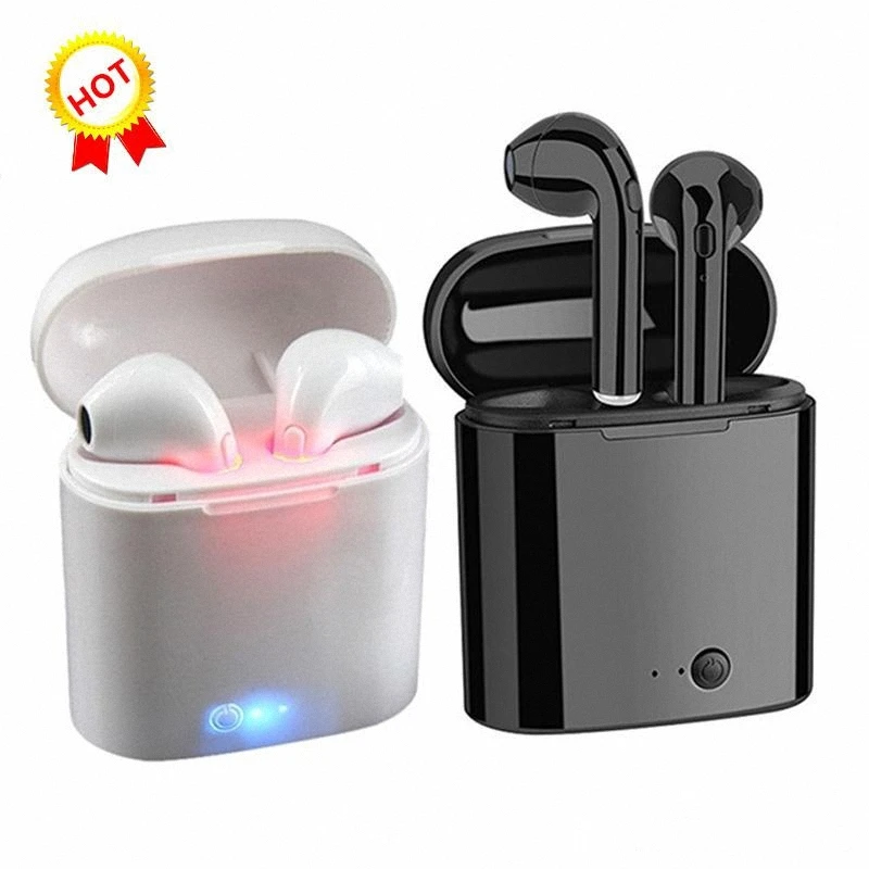 

Wireless Bluetooth Earphone i7s TWS Inear Stereo Earbud Headset With Charging Box Mic For Iphone Xiaomi All Smart Phones