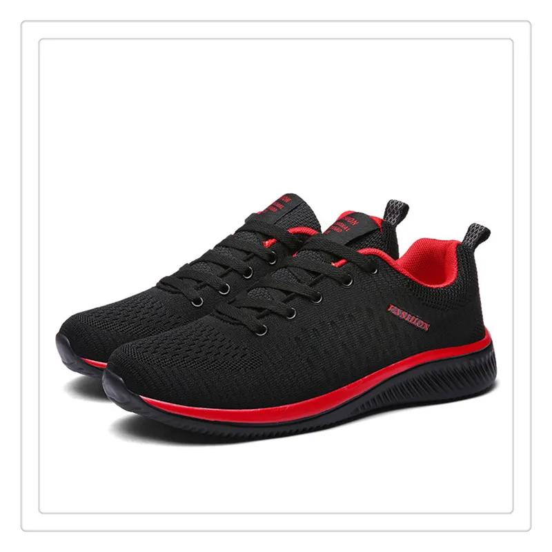 2019 New Mesh Men Casual Shoes Lac-up Men Shoes Lightweight Comfortabl ...