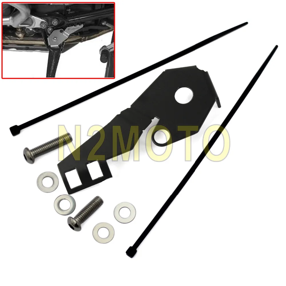 

Sidestand Guard Side Stand Switch Protector Cover for BMW R1200GS LC ADV 2014 15 2016 Black