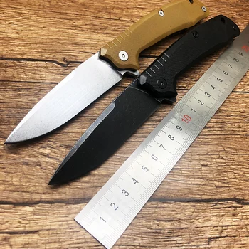 

BMT Falcon Folding Camping Knife D2 Steel Blade G10 Handle Outdoor Tactical Survival Utility Knives EDC Hand Tools OEM