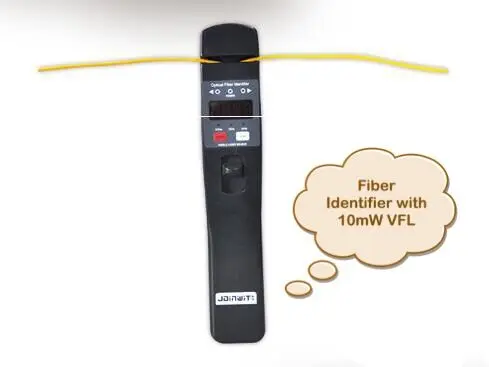 

Free Shipping JW3306D Fiber Optic Identifier Live Fiber Optical Identifier with Built in 10mw Visual Fault Locator