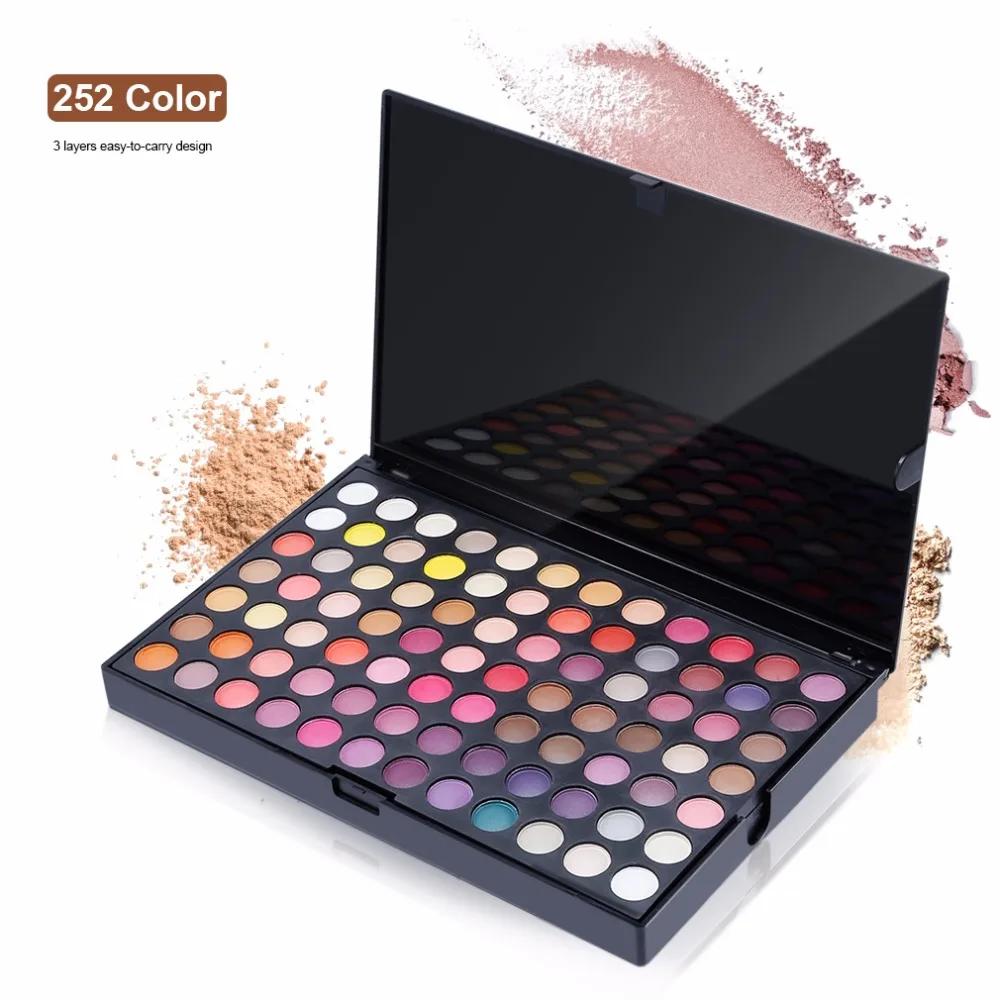 

252 Colors Palette Makeup Set Eyeshadow palette Neutral & Shimmer Matte Cosmetic Eyeshadow