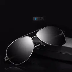 Большой металлический каркас поляризованных солнцезащитных очков Для мужчин/Для женщин классические солнцезащитные очки затенения очки