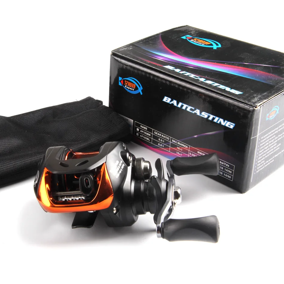 

Carp Fishing Reel 11 Ball Bearings Left/Right Hand Bait Casting Fishing Coils Baitcasting Carretilha De Pesca 6.3:1