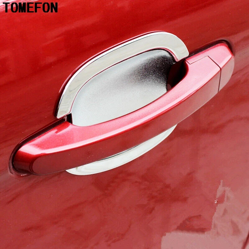 TOMEFON для Toyota Camry 2007 2008 2009 2010 2011 ABS хромированная Наружная ручка боковой двери чашки