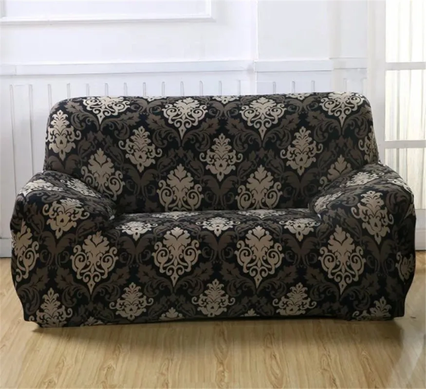 Slipcovers диван Чехол все включено скольжению секционные эластичный чехол для дивана диван Полотенца один два, три, четыре-местный - Цвет: 30044