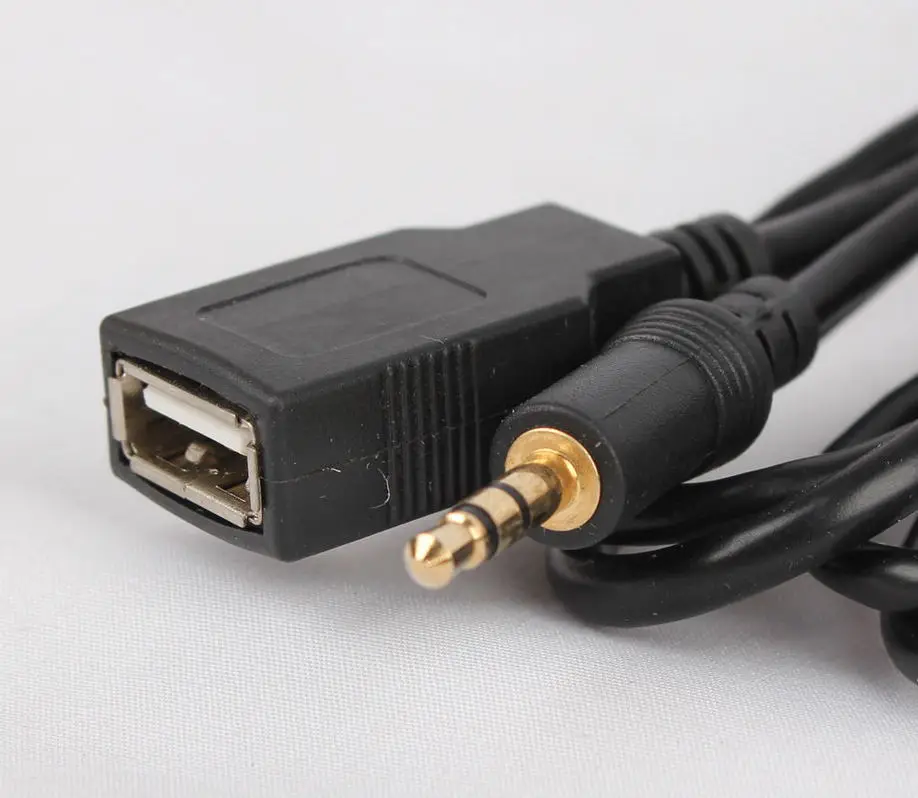 USB Aux IN адаптер автомобильный стерео цифровой Cd чейнджер 3 5 мм интерфейс для Honda 2 4